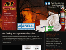 Tablet Screenshot of aifireextinguisher.com